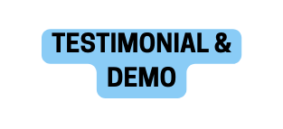 TESTIMONIAL DEMO